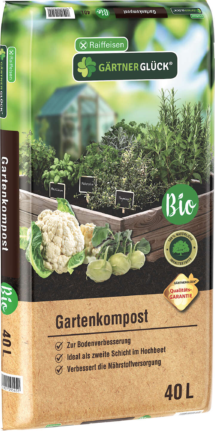 GÄRTNERGLÜCK Torffreier Gartenkompost